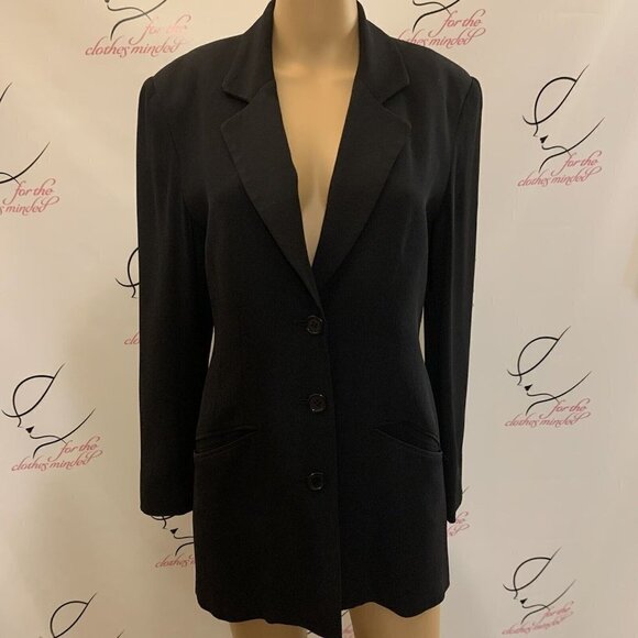 Moda International. Size 4. Long Sleeve. Button Up. Lined Blazer. WTC. - Picture 1 of 6